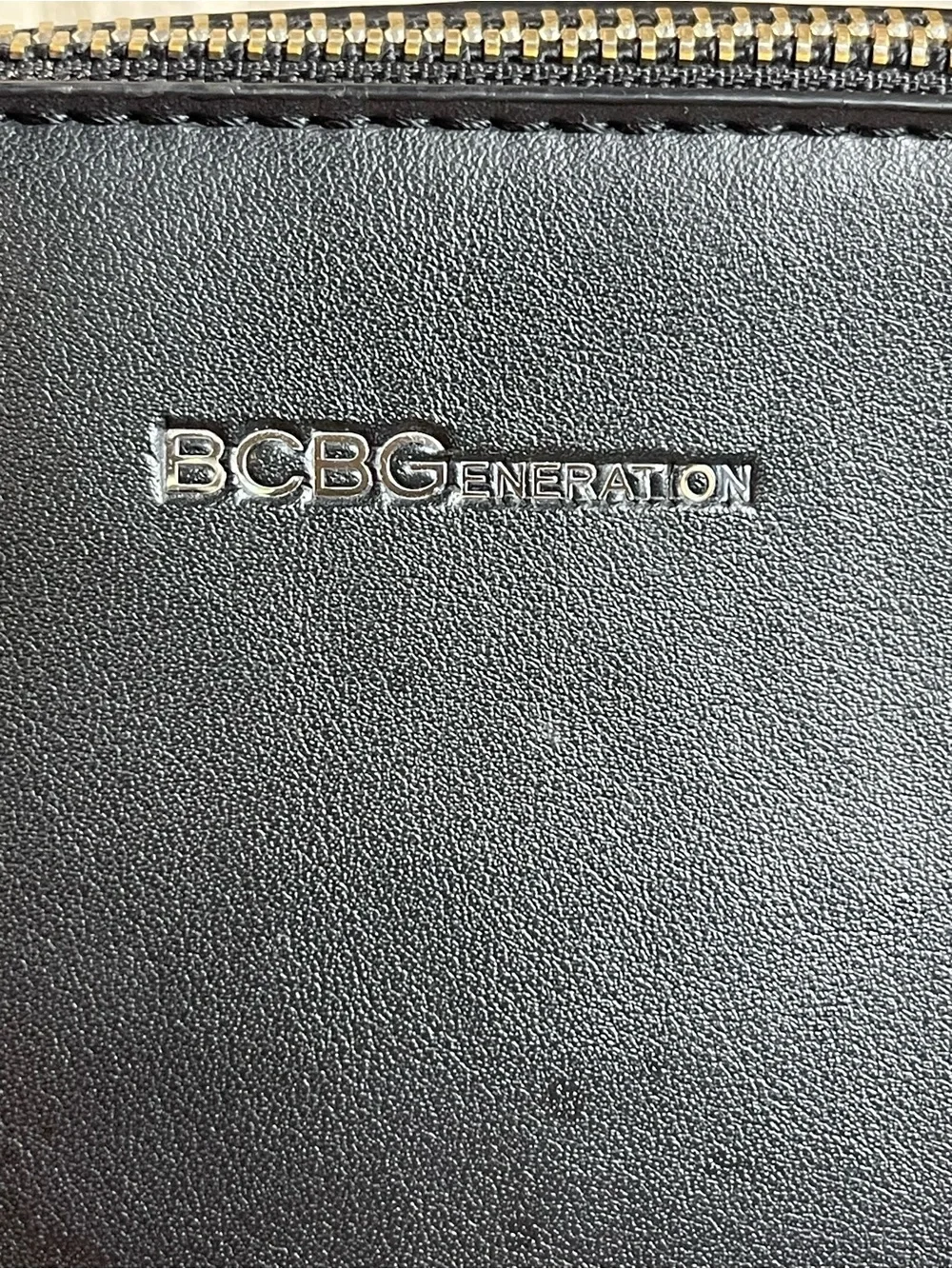 BCBGeneration Black Dome Satchel Studded Crossbody Shoulder Handbag